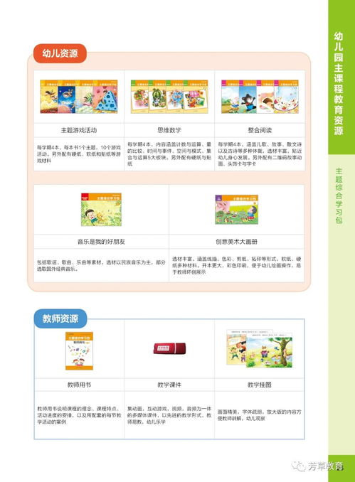 京版芳草教育产品目录 2020秋